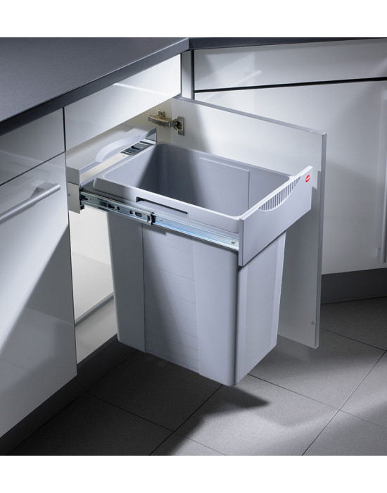 Poubelle de cuisine encastrable 40L Hailo Easy Cargo