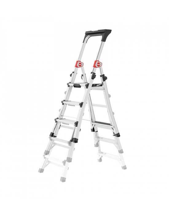 Escabeau professionnel télescopique 3 m pour escalier Hailo TL100