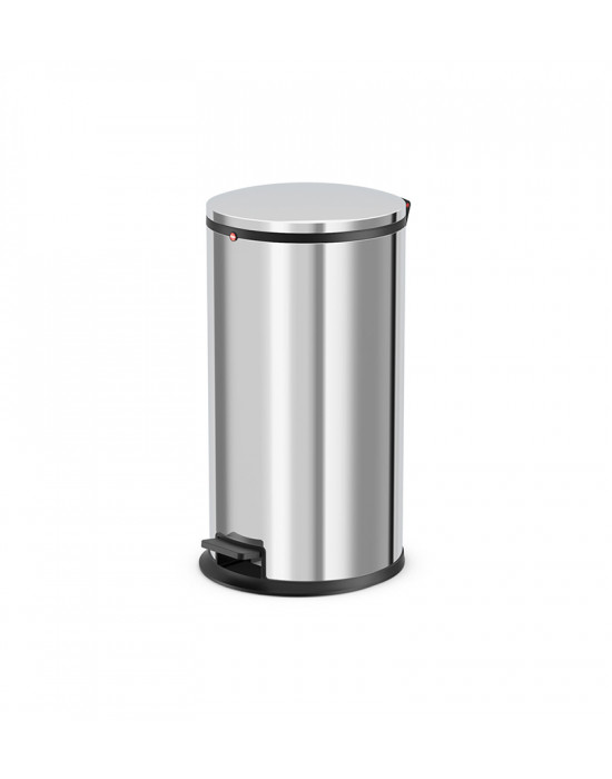 Poubelle de cuisine inox design à pédale 25L Hailo Pure L