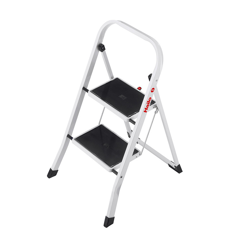 Hailo - Marchepied - 2 marches - Pliable - Acier - Image 5