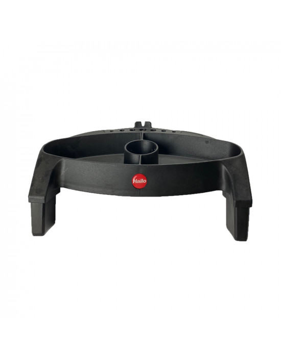 Tablette porte-outils noire pour escabeaux Hailo Alu Pro