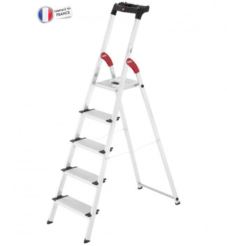 Nez de marche pour escabeaux Hailo XXL sur escabeau