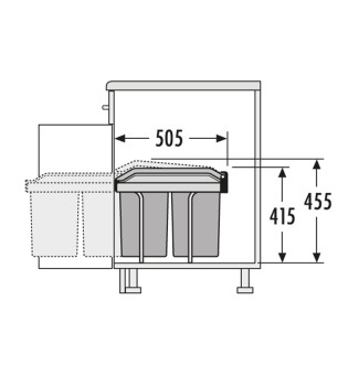 Hailo tandem 15+15 schéma 1
