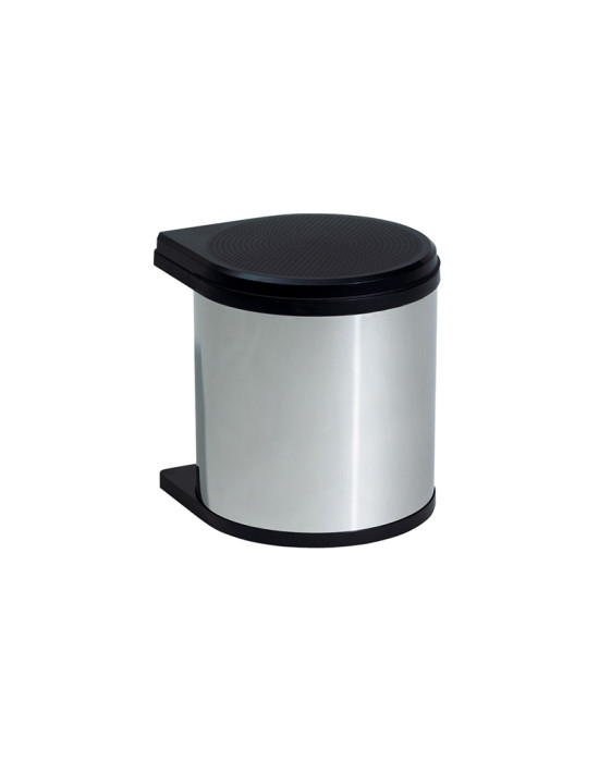 Poubelle mono 12L inox