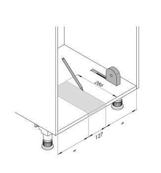 accessoire poubelle dimensions emplacement libero