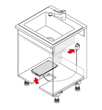 accessoire poubelle branchement libero