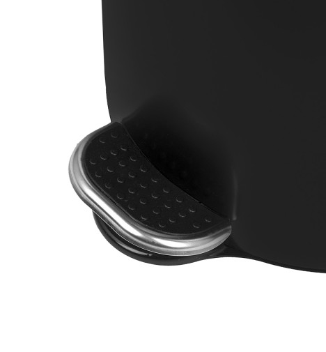 Pédale poubelle acacia noire moyen volume