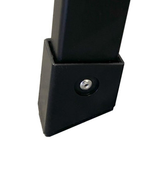 Marchepied K15 3 marches noir embout avant