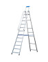 Escabeau professionnel en aluminium 12 marches PROFONTE XL 50/110