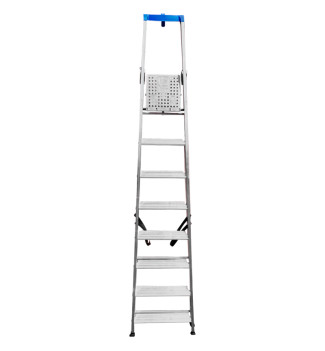 Escabeau professionnel en aluminium 8 marches PROFONTE XL 50/110