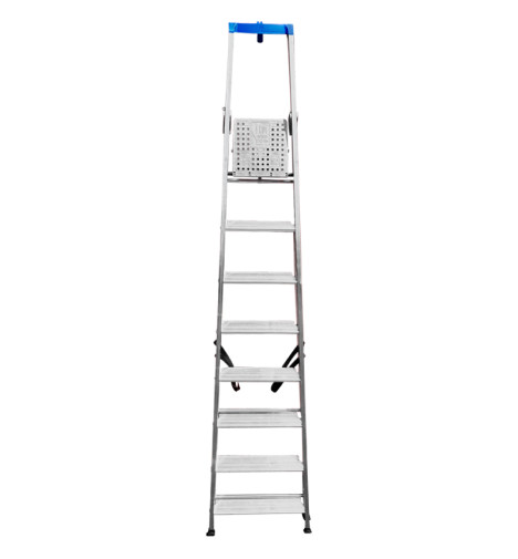 Escabeau professionnel en aluminium 8 marches PROFONTE XL 50/110