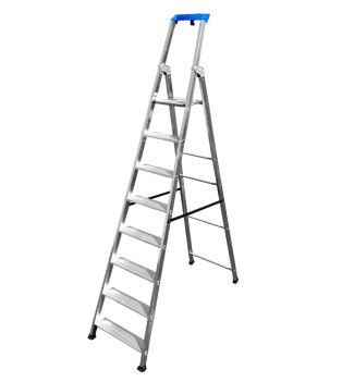 Escabeau professionnel en aluminium 8 marches PROFONTE XL 50/110