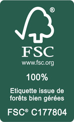 Label FSC 100%