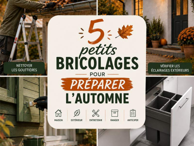 5 petits travaux de bricolage à faire en septembre pour préparer l’automne